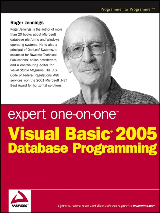 Title details for Expert One-on-One Visual Basic 2005 Database Programming by Roger Jennings - Available